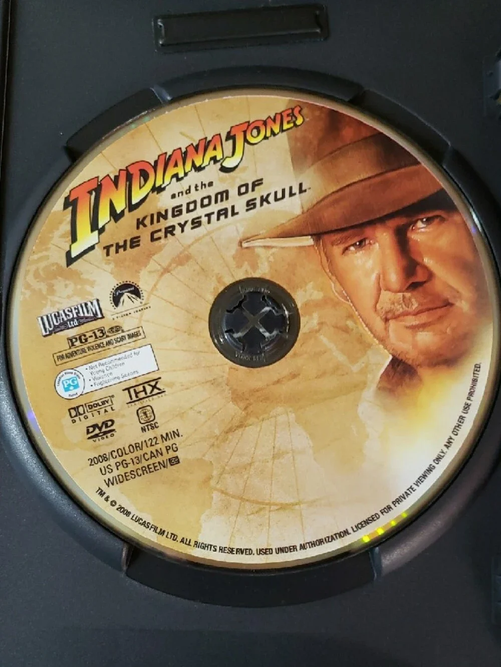 Indiana Jones and the Kingdom of the Crystal Skull DVD 2008 - Picture 4 of 5